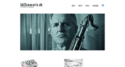 Desktop Screenshot of jazzconcerts.dk